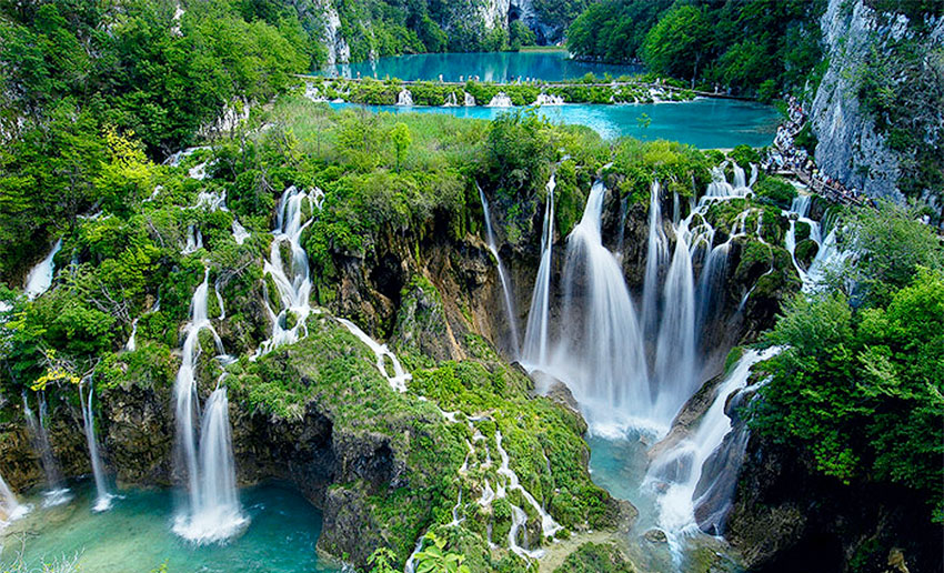 The Plitvica Lakes