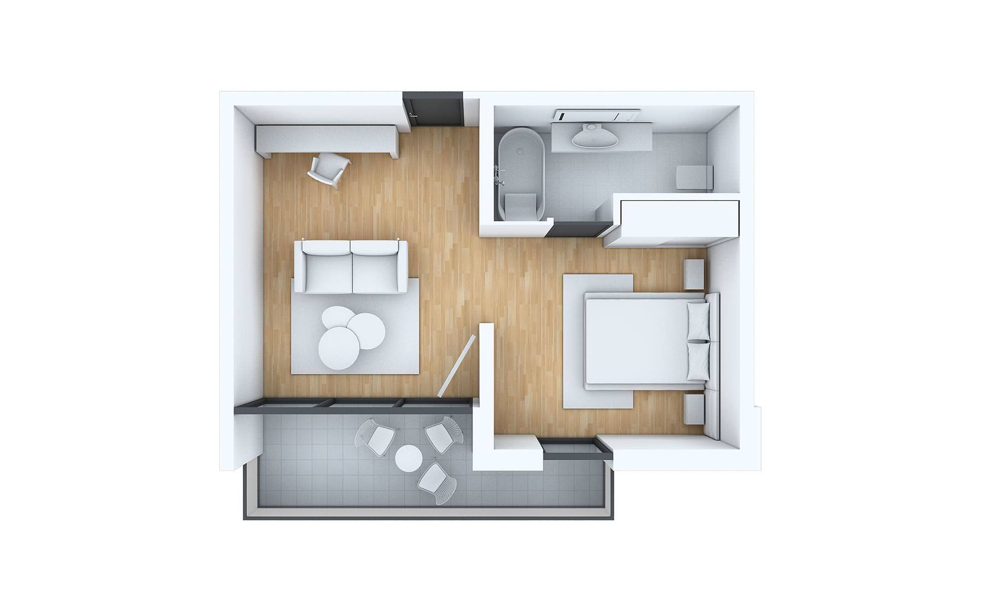 Floor plan Suite